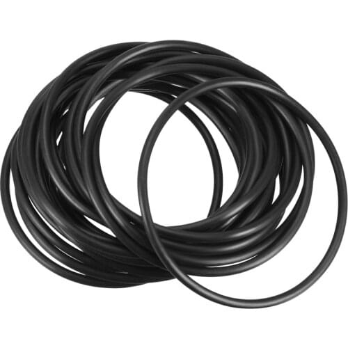 Uxcell O-Rings Nitrile Rubber 55.2mm x 60mm x 2.4mm Seal Rings Sealing Gasket 20pcs