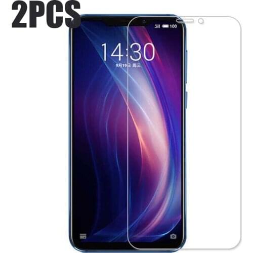 2PCS 2.5D 9H Meizu X8 Full Tempered Glass Meizu X8 Screen Protector Meizu X8 X 8 M852Q Glass Protective Film Full Cover MeizuX8