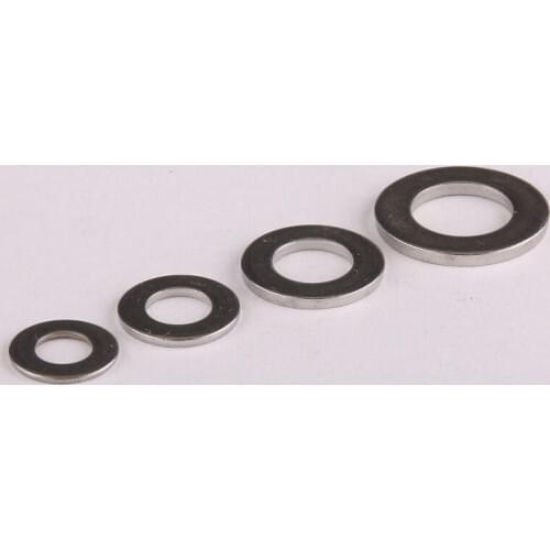 2PCS 304 Stainless Steel To Increase The Flat Pad Shims To Increase The Level To Increase The Flat Gasket M20*60*4