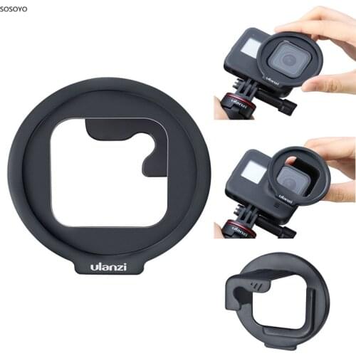 52MM Filter Adapter Mount Ring Removable Filter Frame bracket For Gopro Hero 8 Black Action Camera Accessories