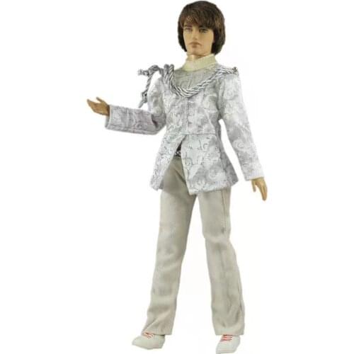 11.5" Doll Accessories Fashion Ken Clothes male Coat Jacket Pants Suit for Ken Prince Top Trousers Outfits for Barbie Boyfriend