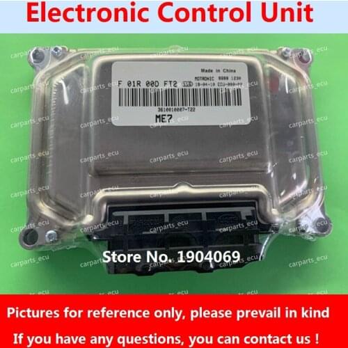 F01R00DFT2 F01RB0DFT2 3610010007-T22 ME7 ECU Electronic Control Unit F01R00DFT4 3610010009-T22 F01RB0DFT4 For Zotye Car