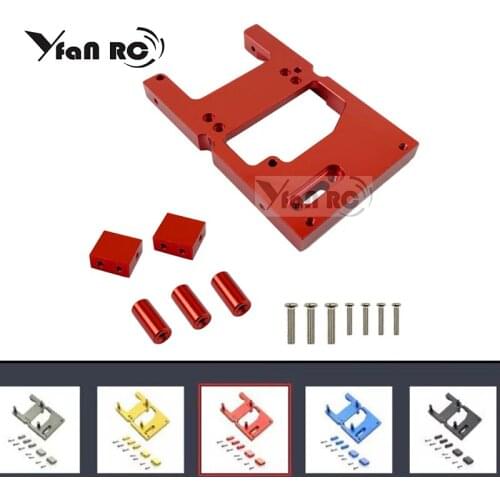 Aluminum alloy Servo Fixed Mount Bracket For Wpl C24 C14 B16 B36 1/16 RC Car MN D90 99s Upgrade Metal Spare Parts Y09