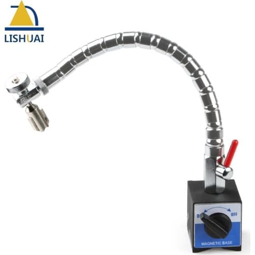 Flexible Arm Magnetic Base Holder Stand for Dial Test Indicator Tool Magnetic Force 80Kg