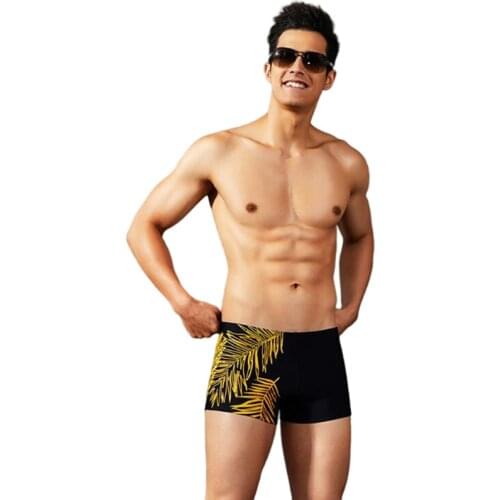 Mens Swimwear Maillot De Bain Boy Beach Quick Dry Swimsuits Boxer Shorts nylon Swimming Trunks for man Sport Surfing Underpants