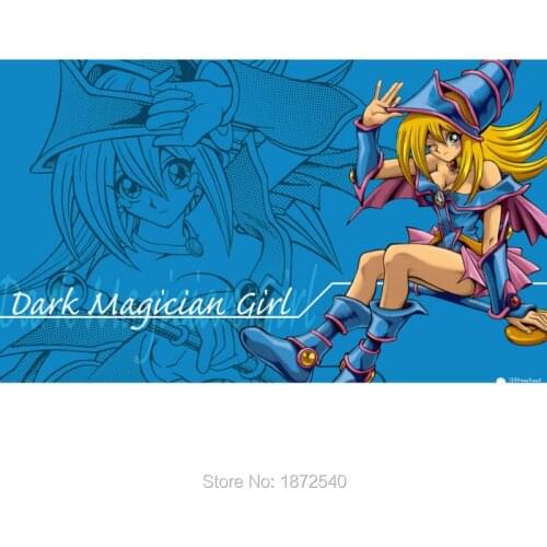 Board Games YUGIOH Cards Playmat, Dark Magician Girl Playmat, Board Games table playmat, YU-GI-OH Playmats Cards 63X40CM