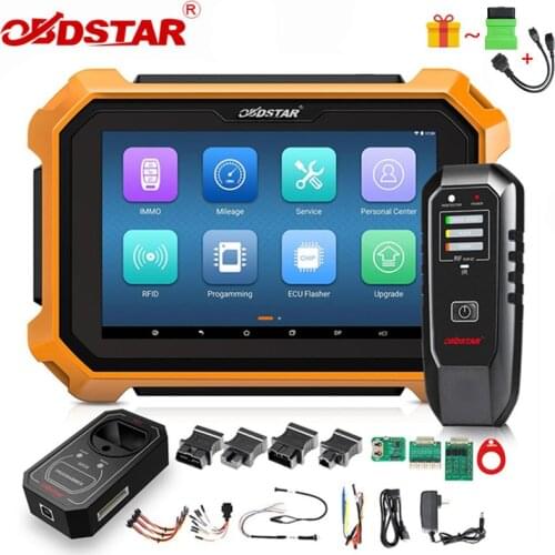 OBDSTAR X300 DP Plus X300 PAD2 C Package Full Version Get Free Renault Convertor and FCA 12+8 Adapter