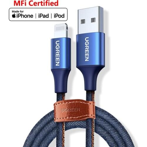 Original MFI Lightning USB cable Charger fast charging data for iPhone 12 11 xs xr 8 7 6s plus 5C SE Apple ipad pro 1.5m carplay