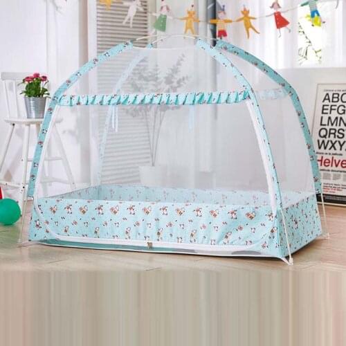 Baby Crib Mosquito Net Kindergarten Children Portable Mongolian Yurt Anti-mosquito Cover Canopy Netting Newborn Infant Tent New