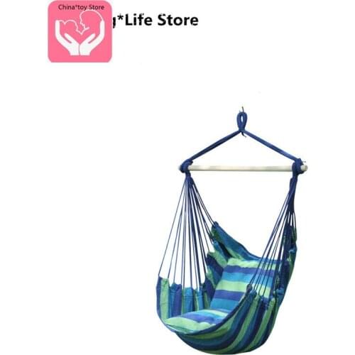Outdoor Indoor Home Adult Child Rocking Chair Hammock Lazy Chair Swings Swing Hanging Chair Single