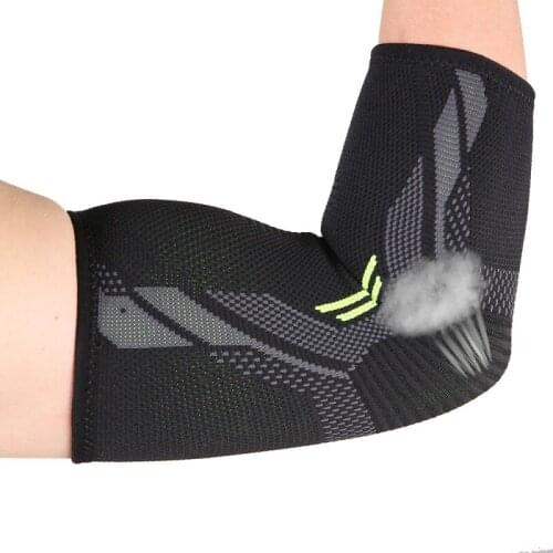 1Pc New Breathable Compression Sleeve Elbow Brace Support Protector for Weightlifting Arthritis Volleyball Tennis Arm Brace