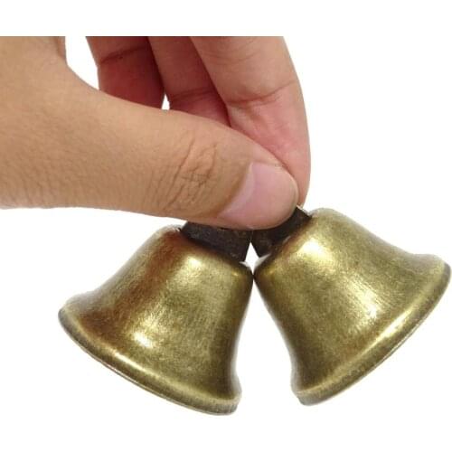 10Pcs/lot 38MM Fishing Bite Alarms Fishing Bells Clamp Tip Clip Bells Outdoor Metal Fishing Gear Fishing Accessories