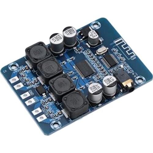 45W*2 Bluetooth Digital Power Amplifier Board Audio Amplification Module AUX Decoder Board