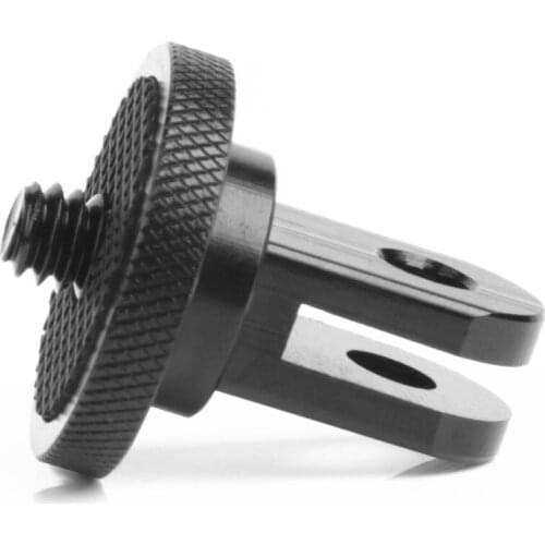 SHOOT Metal 1/4 Mini Tripod Adapter Mount for GoPro Hero 8 7 6 5 Session Xiaomi Yi 4K Sjcam Sj4000 Eken H9 Go Pro Hero Accessory