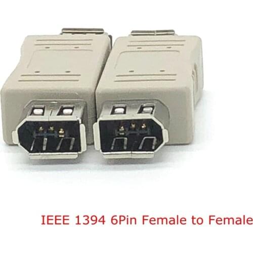 Firewire Adapter IEEE-1394a 6-Pin Female to 6-Pin female Extension Connector IEEE1394 6pin female to female coupler