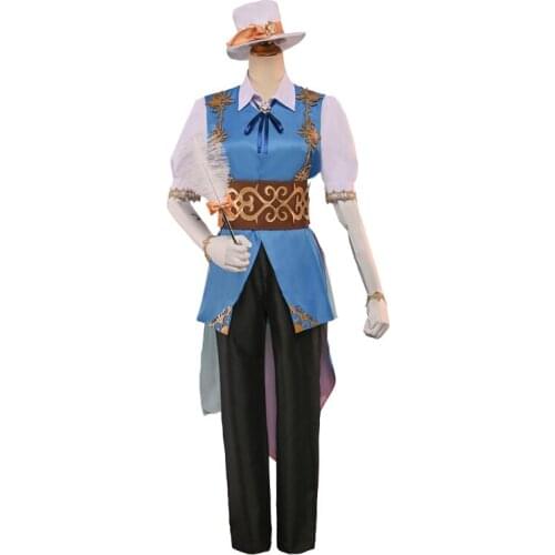 Anime! Identity V Edgar Valden Painter Masquerade Cosplay Costume Unifrom Halloween Outfits for Adult Fancy Party Game Suits