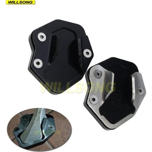 Side Kickstand Stand Extension Support Plate Enlarge For Triumph Tiger 800 XC/XCX/XCA/XR/XRX/XRT Motorcycle Accessories Parts