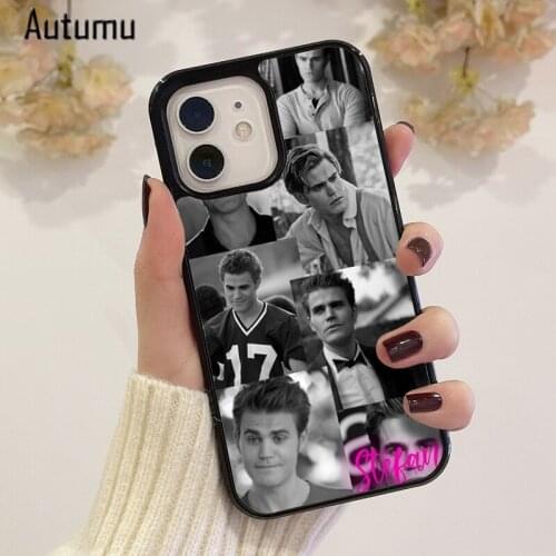 Phone Case for iPhone 12 mini X XS XR 11 Pro Max SE 2020 5 6S 7 8 Plus Samsung Galaxy S9 S10 S20 S21 Stefan Salvatore TVD Cover
