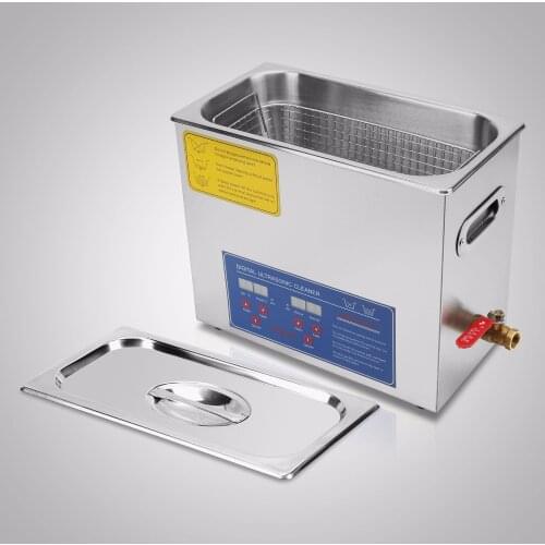 6L Capacity Stainless Steel Digital Ultrasonic Cleaning Machine for Cleaning