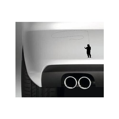 For FISHERMAN ER FUNNY FISHING Car Styling