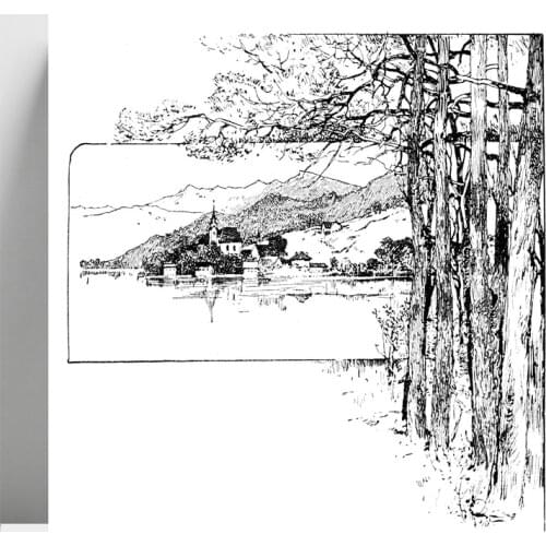 House With Tree Clear Stamps Mold For DIY Scrapbooking Cards Making Decorate Crafts 2021 NEW Arrival