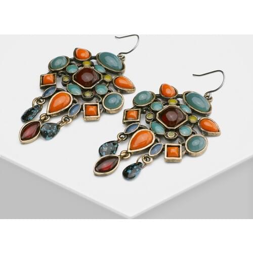K29 Amorita boutique Ethnic drop earrings