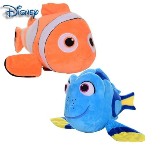 Disney Finding Nemo Nemo Clownfish Dolly Plush Toy Doll Marine Life Pillow Girl Birthday Gift Anime Cartoon Creative Pendant Dol