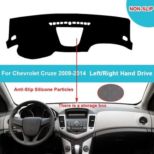 Anti-Slip Flannel Suede Polyester Car Dashboard Cover For Chevrolet Cruze 2009 2010 2011 2012 2013 2014 Dash Mat Dashmat Carpet