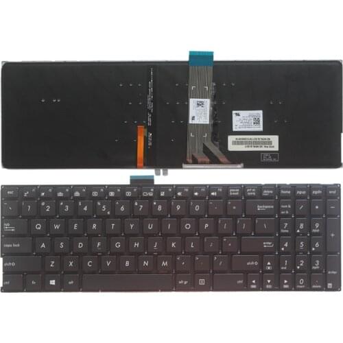 NEW US laptop Keyboard for ASUS K501 K501U K501UB K501UQ K501UW K501UX K501L K501LB K501LX A501L A501LB A501LX With backlight