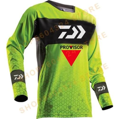 New Daiwa Professional Hiking Climbing Clothes Fishing Anti UV Anti Mosquit Breathable Quick-drying Homme Hooded Fishing Shirt