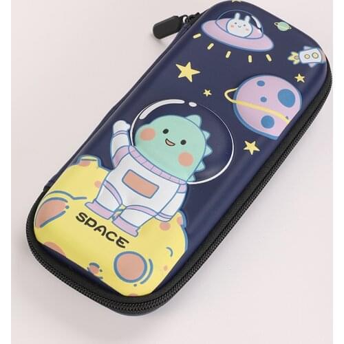 Large Capacity 3D Cute Pencil Case School Stationery Supplies Box Cartoons Pencil Cases Boy Girl Kawaii Student Storage Pen Bags