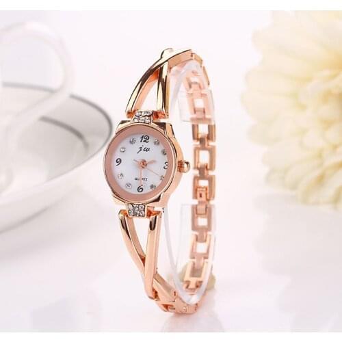 Wholesale Fashion Women Girl Bracelet Watch Quartz OL Ladies Alloy Wrist Watch