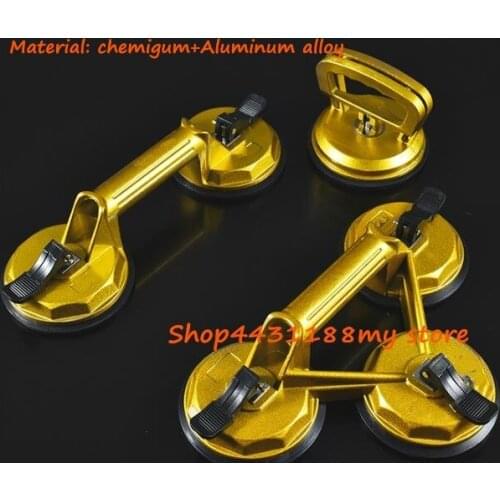 Aluminum Glass sucker suction cup single double three claw Heavy-duty tiled floor tile refrigerator fish tank moving house tool
