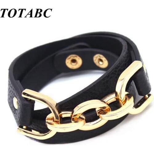 Simple vintage Charm wrap Leather Bracelet & Bangles Original Multi-layer Winding Act Role Ofing Tasted Jewelry Gifts