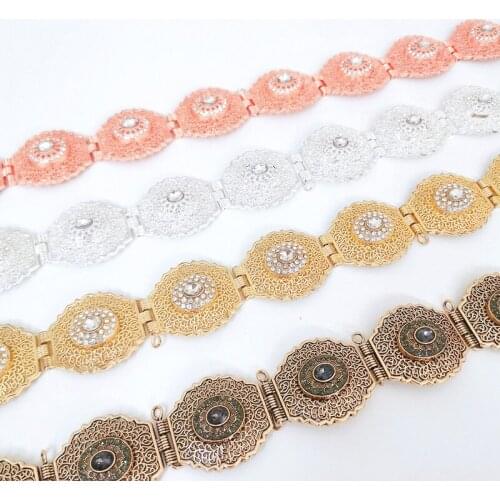 Sweet romantic feminine belt, oval hollow pattern design belt, different color belt, length adjustable