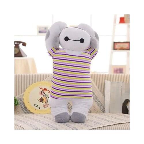 Lovely white robot with coat plush toy large 60cm robotsoft throw pillow, Christmas birthday gift F031