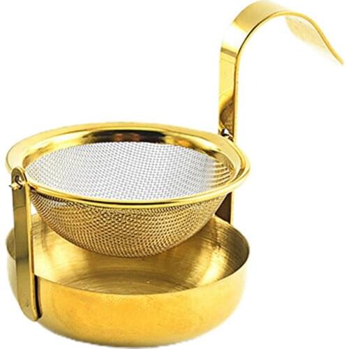 Creative Mesh Tea Infuser Heat Resistant Rotatable Convenient Anti-rust 304 Stainless Steel Anti-rust Tea Strainer for Home