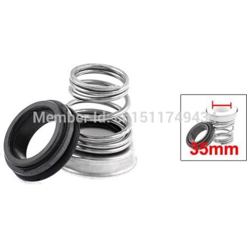 Water Pumps Shaft Single Coil Spring Mechanical Seal 17mm Dia 5pcs