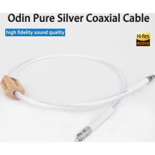Per Piece Odin Pure Silver Coaxial Digital Cable Fever Audio Audio Cable AES/EBU Signal Cable