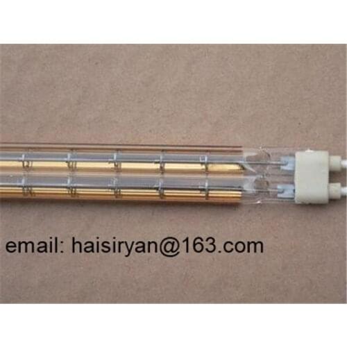 Golden Reflector Short Wave Quartz Infrared Tube Infrared Light for Paint Drying