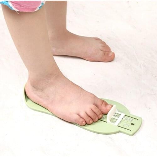 1PC accurate foot length measuring instrument 3 color size growth baby foot length measurement accessories childrens shoes tools