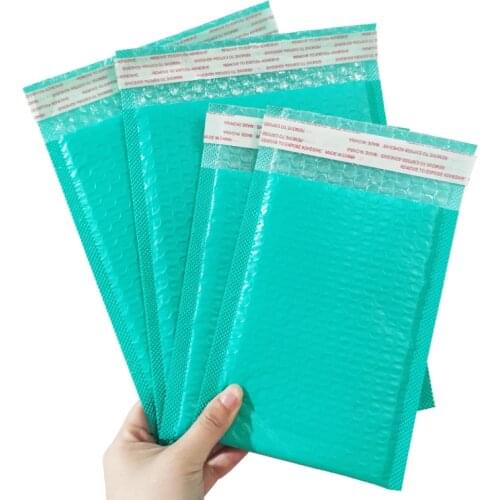 100 Pcs Envelope bag bubble film packaging bag post office express book and magazine packaging bag co-extrusion film bubble