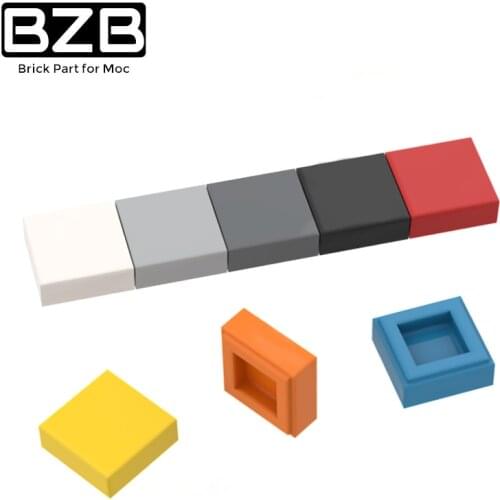 400PCS BZB MOC 3070 1x1 Light Panel High-tech Creative Building Block Model Brick Parts Kids DIY Educational Toys Gifts