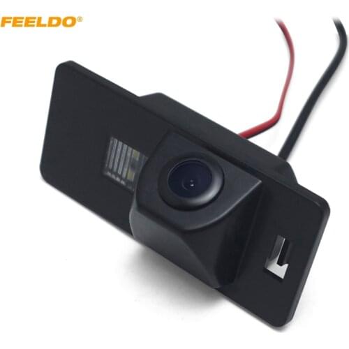 FEELDO Car Rearview Camera For AUDI A1/A4 (B8)/A5 S5 Q5 TT/ VW PASSAT R36 5D Reverse Parking Camera#3589