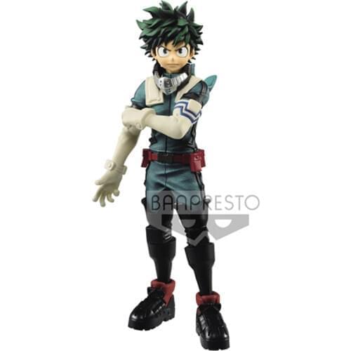 Tronzo Original Banpresto My Hero Academia Texture MIDORIYA IZUKU PVC Action Figure Model Toys Anime Figurine Jouets