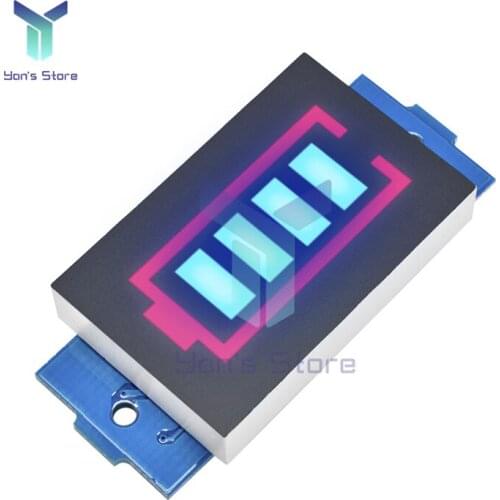 1S 2S 3S 4S 18650 Li-po Lithium Battery Capacity Indicator Module Meter BatteryTester Power Level Display Board Charge Accessory