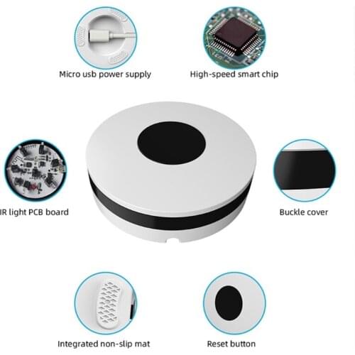 P82F Smart WiFi-IR Remote Control:Universal IR Remote Control Works with Alexa, -Google Home | Home Electronics IR Blaster