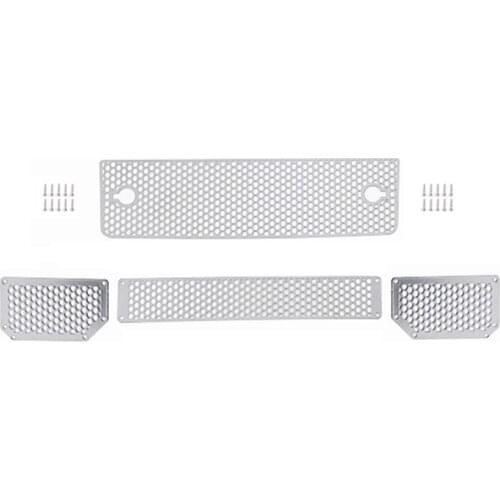Front Metal Mesh Grille Intake Grille Cover Upgrade Decoration Parts for 1:10 RC Crawler Traxxas TRX4 G500 TRX6 G63