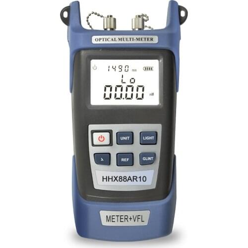 Portable Optical Power Meter, 10mw 15km Red Laser Visual Fault Locator Tester Tool