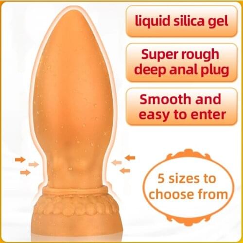 LURE® Large Butt Plug Set Anal Toy Anal Plugs Anal Butt Plug Huge Butt Plug Vibrating Butt Plug Anal Vibrator Dildo Large Anal T